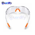 Taiwan SX-53 Clear Safety Spectacle | Impact Resistant Polycarbonate Lens | Anti-Scratch Protective Eyewear