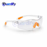 Taiwan SX-53 Clear Safety Spectacle | Impact Resistant Polycarbonate Lens | Anti-Scratch Protective Eyewear