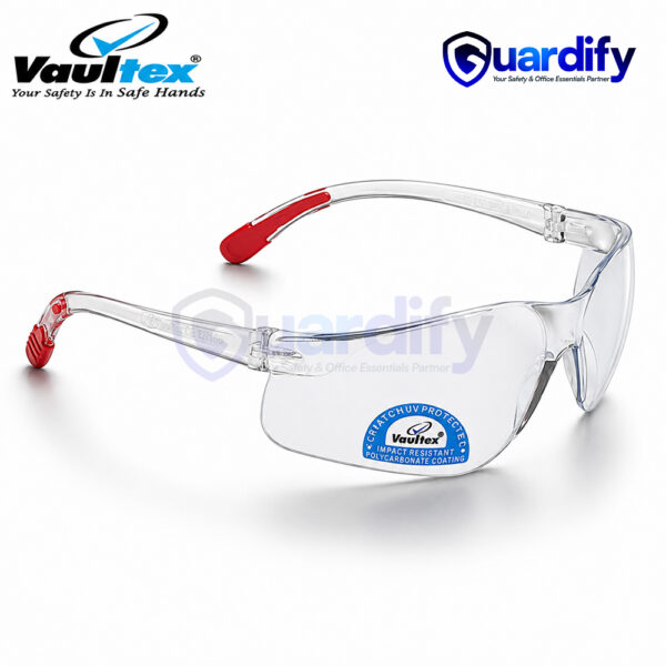 UD-19 Safety Spectacles | Clear & Grey Polycarbonate Lens | Anti-Fog & Anti-Scratch Protective Eyewear